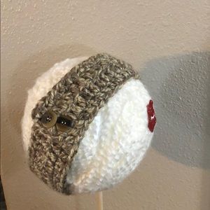 Brand New Variegated Brown/Cream Ear Warmer